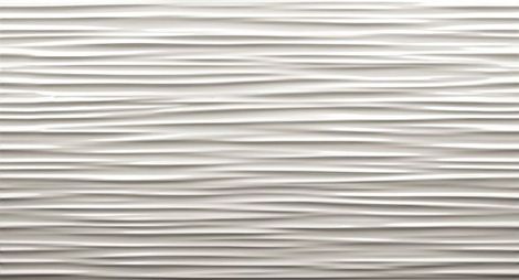 Плитка 3D White Wall Aqua White Lucido 30,5x56