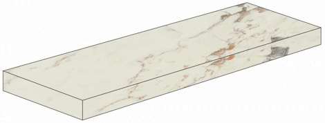 Ступень Allure Capraia угловая левая Matt 33x160
