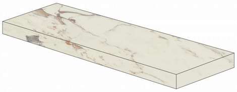 Ступень Allure Capraia угловая правая Matt 33x120