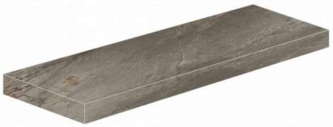 Ступень Allure Grey Beauty угловая левая Matt 33x120