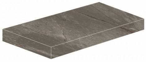 Ступень Allure Grey Beauty угловая левая Matt 33x60