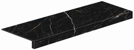 Ступень Allure Imperial Black фронтальная Matt 33x120