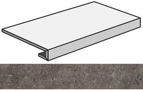 Ступень Drift Grey фронтальная 33x120