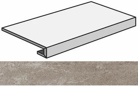 Ступень Drift Light grey фронтальная 33x120