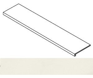 Ступень Forte dei Marmi Panda White Matt фронтальная 33x80
