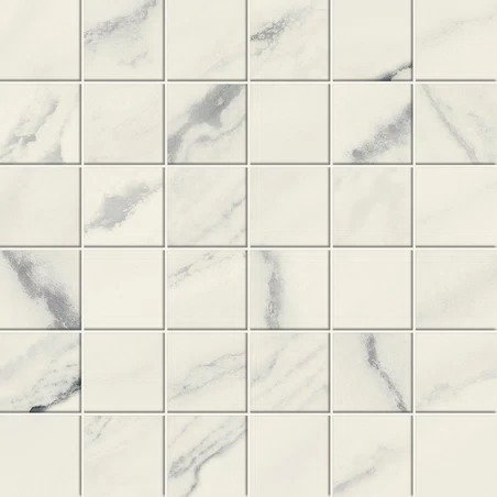 Мозаика Forte dei Marmi Panda White Mosaic Lappato