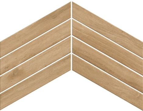 Декор Fusion Oak Golden Chevron 7,5x45