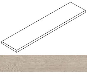 Ступень Fusion Oak Pure угловая левая 33x120