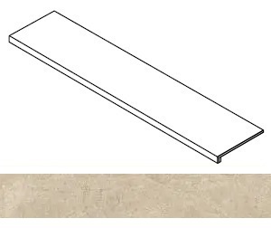 Ступень Rinascente Fusion Creta фронтальная 33x120