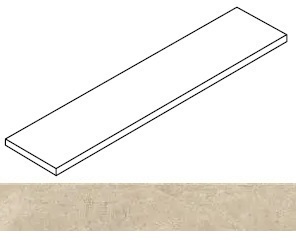 Ступень Rinascente Fusion Creta угловая левая 33x160