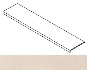 Ступень Rinascente Ivory фронтальная 33x60
