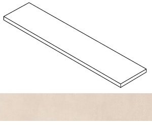 Ступень Rinascente Ivory угловая правая 33x60