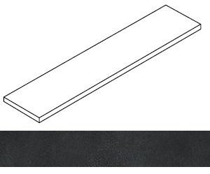 Ступень Rinascente Resin Tarmac угловая левая 33x120