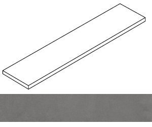 Ступень Rinascente Smoke угловая левая 33x60