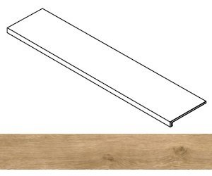 Ступень Wine Oak Chardonnay фронтальная 33x160