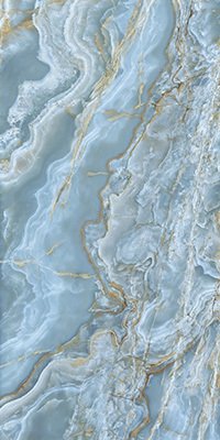 Керамогранит Onice Iride Cobalto rect lappato 60x120 фото 1