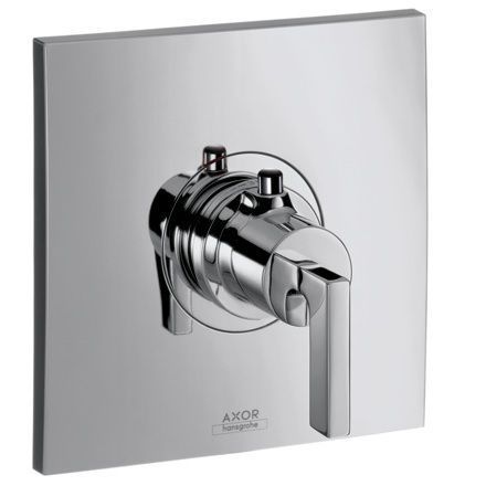 Axor Citterio Highflow смеситель для душа встраиваемый, термостатический, внешняя часть 39711000 фото 1