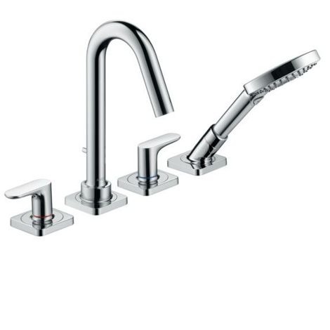 Axor Citterio M смеситель на борт ванны на 4 отверстия 34444000 фото 1