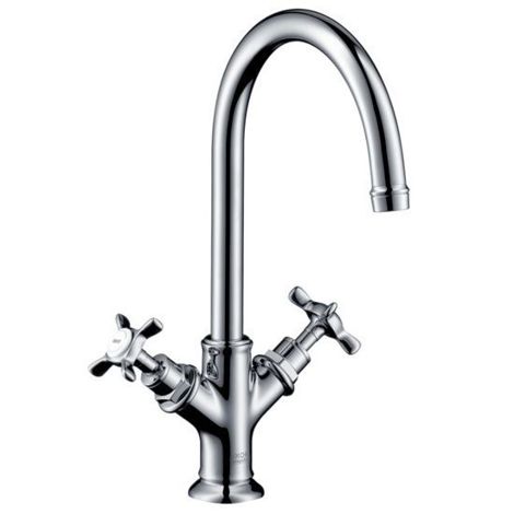 Axor Montreux 210 Смеситель для раковины, двухвентильный, с донным клапаном 16502000 фото 1