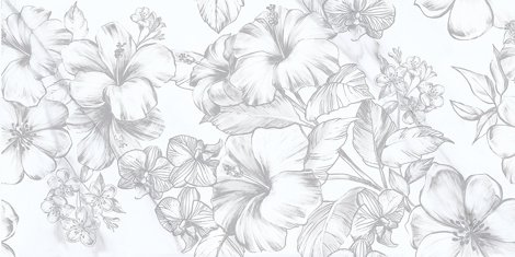 Плитка Carrara Flowers 31,5x63