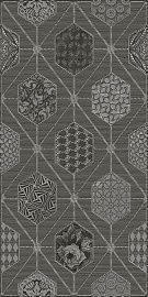 Декор Devore Gris Geometria 31,5x63
