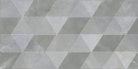 Декор Opale Grey Geometria 31,5x63