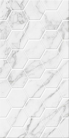 Декор Marble гексо 30x60