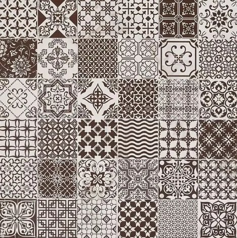 Керамогранит Ethnic White Rec 60x60