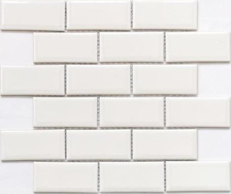 Мозаика Brick White 4,5х9,5 фото 1