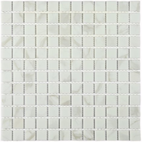 Мозаика Mia white (matt) 2,3x2,3 фото 1