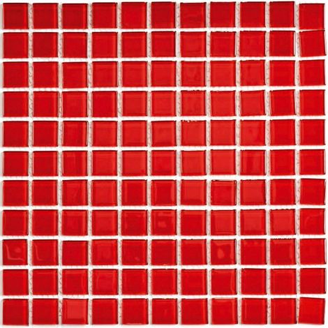 Мозаика Red Glass 2,5x2,5 фото 1
