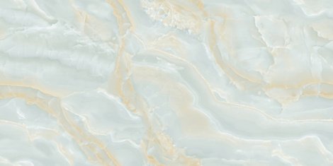 Керамогранит Onyx Miraculous голубой Полированный 60x120