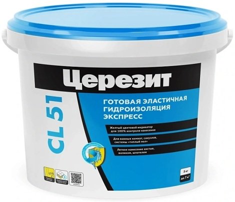CL 51 Эластичная гидроизоляционная мастика 15 кг