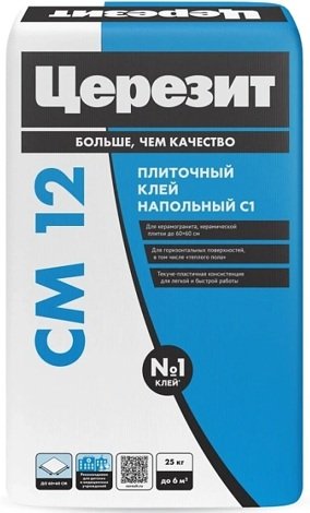 Клей СМ 12 Керамогранит 25 кг