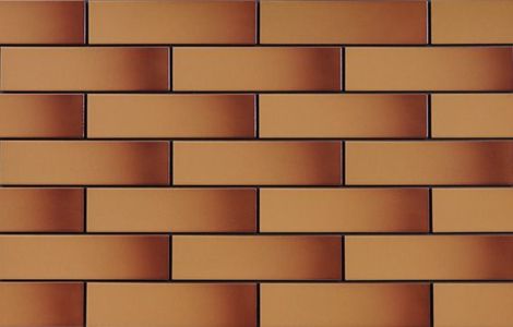 Фасадная плитка Elewacja szkliwiona miodowa 6,5x24,5