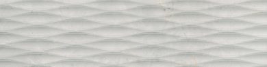 Керамогранит Masterstone White polished Waves 29,7x119,7