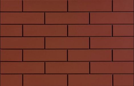 Фасадная плитка Rot elewacyjna gladka 6,5x24,5
