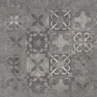Керамогранит Softcement Graphite polished patchwork 59,7x59,7