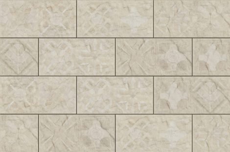 Фасадная плитка Torstone bianco decor 14,8x30