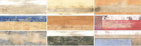 Керамогранит Colorwood многоцветный 18,5x59,8 фото 1