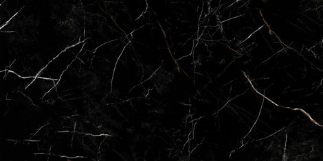 Керамогранит Nero полированный HG черный 60x120