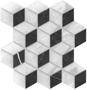 Декор Royal Stone Мозаика многоцветный 27x28