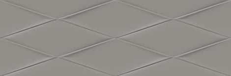 Плитка Vegas Рельеф серый 25x75