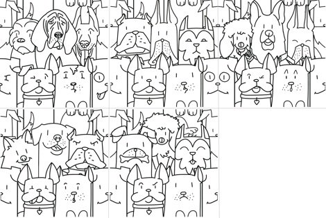 Керамогранит Oh My Dog 25x25 фото 1