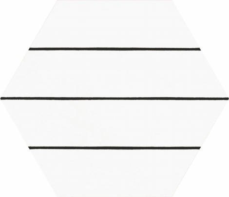 Керамогранит Porto Hex 25 Savona Black 22x25 фото 1