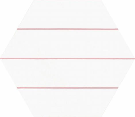 Керамогранит Porto Hex 25 Savona Pink 22x25 фото 1