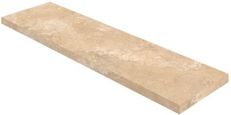 Ступень Аурелия Беж угловая правая 33x120