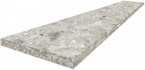 Ступень Брера Грэй угловая правая 33x120