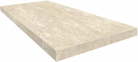 Ступень Да Винчи Беж угловая правая 33x60