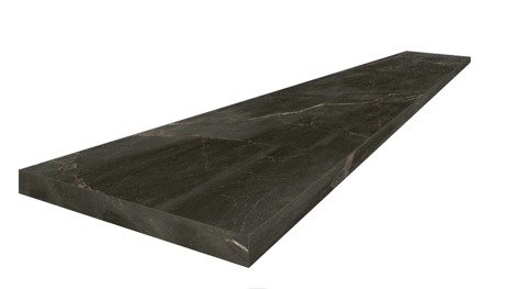 Ступень Канова Дарк угловая левая 33x120